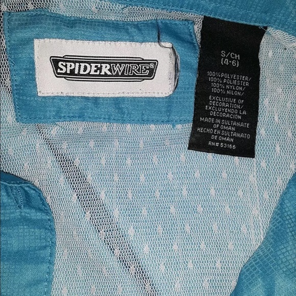 SPIDERWIRE BOYS SHIRT SIZE S - Picture 3 of 4